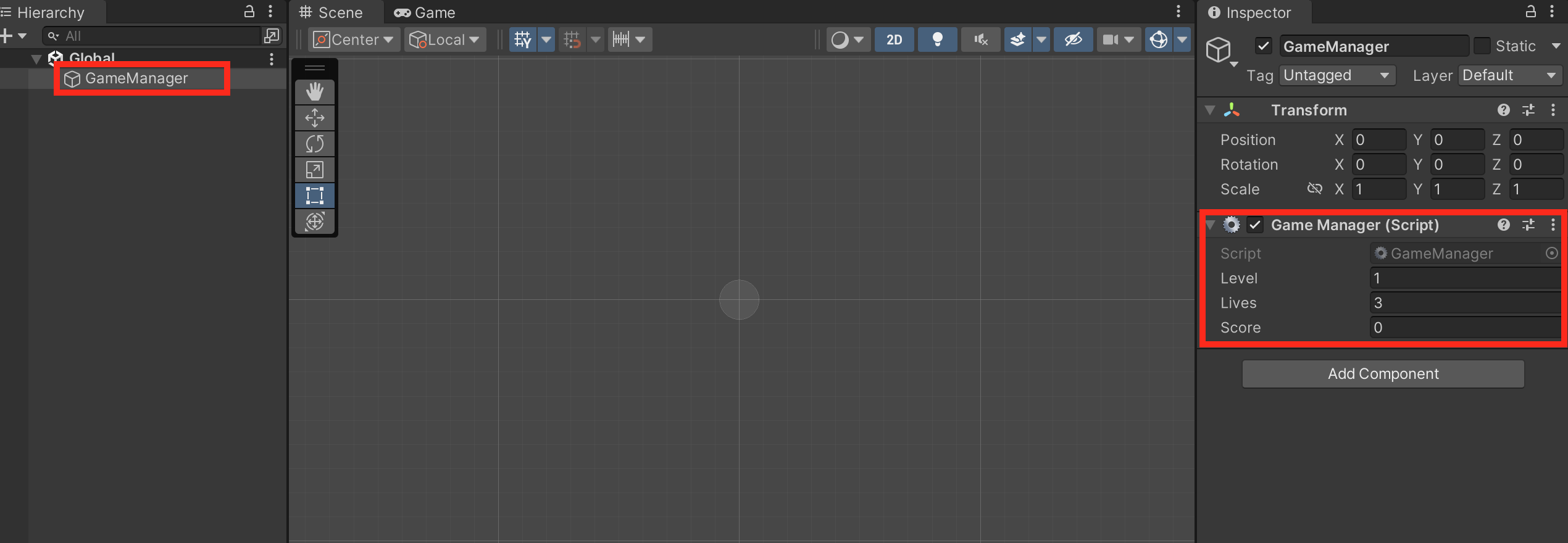 Unity 實作全域遊戲管理器 Game Manager - Enjoy 軟體