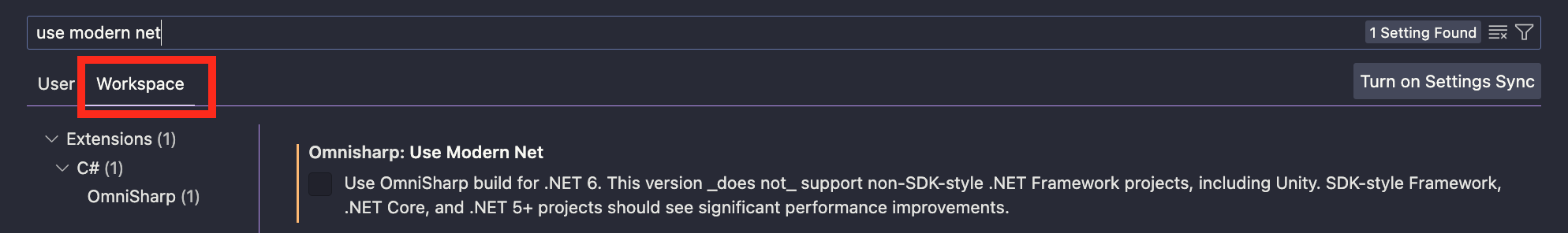 Visual Studio Code Settings