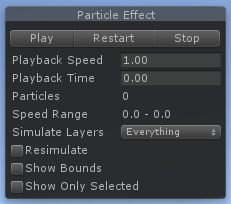 Particle Effect Panel