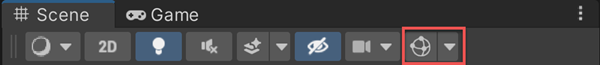 gizmo button scene view