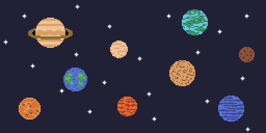 big size pixel art