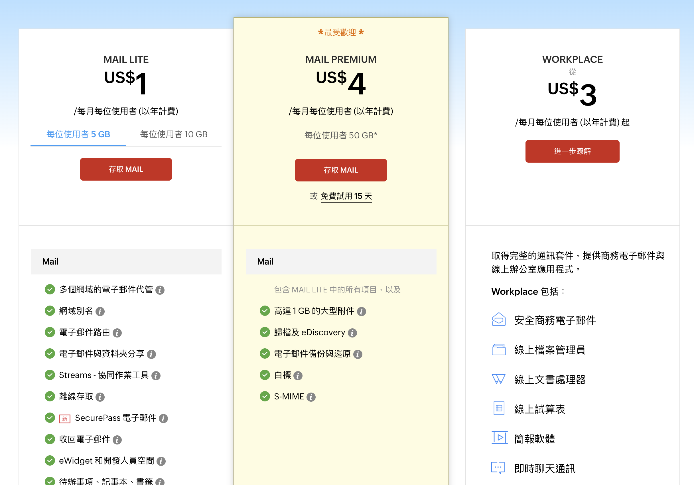 Pricing